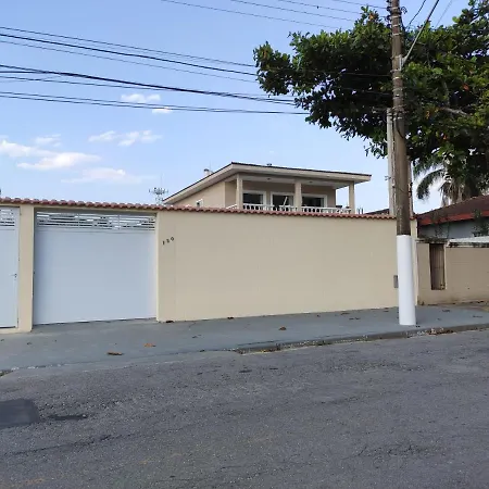 Casa 200 Mts Da Praia Do Tombo Guaruja Exterior photo
